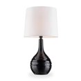 thumbnail image 1 of 25 in. Nisha Black Ceramic Table Lamp, 1 of 1