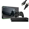 (Renewed) Microsoft Xbox One X 1TB Gaming Console - Wireless Controller, Xbox Game Pass Ultimate 3-Month Membership, 12GB GDDR5 RAM, 1TB HDD, 8-core Custom AMD CPU, 4K UHD Blu-ray - iPuzzle HDMI Cable