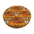 thumbnail image 1 of Easygdp Tiger Print Easy To Install Bar Stool Covers&Stool Covers Round&Elastic Stool Cover, Barstool Covers,Washable&Bottom With Elastic Edge-12 inch, 1 of 7