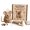 possums, variant on Diys Patchwork Set for Adults Beginners Precuts Floral Fabric Sewing Set with Tools & Stuffing to 3D Plush Ornament