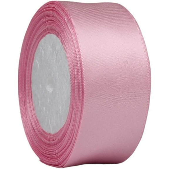 Double Faced Satin Ribbon Double Sided Solid Polyester Ribbon for Gift Wrapping Christmas Decoration