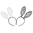 thumbnail image 5 of Hair Accessories Black Bunny Hair Hoop Perfect for Cosplay and Christmas with Adorable Rabbit Ear Shape Design 1Pcs, 5 of 5