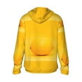thumbnail image 2 of Picia Yellow Lemon Women's Men's UPF 50+ Sun Protection Hoodie Shirt Long Sleeve SPF Fishing Outdoor UV Hiking Lightweight Shirts-Medium, 2 of 9