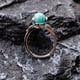 thumbnail image 1 of 1 Uds. Anillo abierto de ágata de Jade de cristal Natural con cuentas de transferencia anillo de descompresión giratorio Wmkox8yi sjalhkljlk2769, 1 of 3