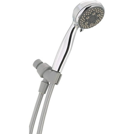 Peerless 76406C 3-Spray Massaging Handheld Showerhead, Chrome - Quantity 1