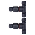 thumbnail image 2 of FLAMEEN T Shape Connector, 2Pcs Junction Box Connector For Street Lights, 2 of 8