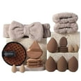 thumbnail image 6 of 40 professional makeup sponge set - foundation egg, beauty blender, cleaning puff set - no latex, easy to carry when traveling, 6 of 9
