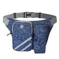 thumbnail image 2 of Bolsa de cinturón para botella de agua para deportes al aire libre Riñonera unisex/Azul/ Afortunado Sencillez, 2 of 5