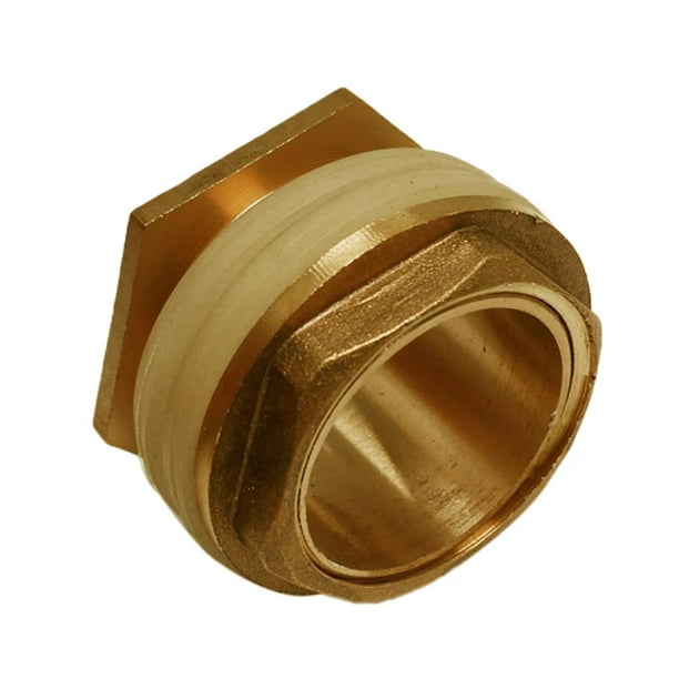 Brass Tank Fitting, Solid Brass Water Tank Connector, Garden Hose