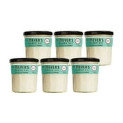 Mrs. Meyer's Soy Candle, Basil, 7.2 oz (Pack of 6)