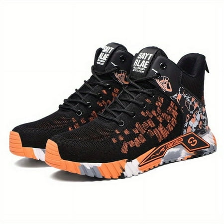 

LJHHH 2024 Lightweight and Breathable Men s Safety Tennis Shoes for Work - Slip Resistant with Comfortable Fit