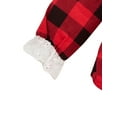 thumbnail image 5 of Qiylii Baby Girls Christmas Romper, Plaid Printed Bodysuit With Waistband, 5 of 8