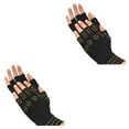 thumbnail image 4 of Justharion Easy And Comfortable To Wear Hand Care Tool Effortlessly Compression Gloves For black gold dot 2Set, 4 of 6