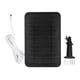 thumbnail image 2 of Solar Expansion Panel, Solar Cell Plate IP65 Waterproof 4W 6V Monocrystalline Silicon Efficient Energy Saving for Security Camera ANGGREK AG3114, 2 of 8