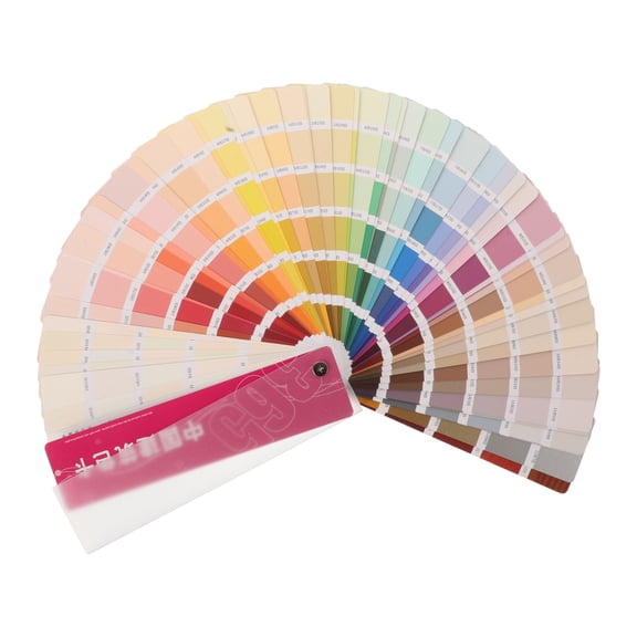 LOLIPPYY Practical Paint Sample Cards Multicolored Standard Color Samples for DIY Home Renovation Projects