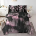 thumbnail image 2 of Erosebridal Modern Minimalst Bedding Sets King Size, Abstract Ombre Comforter Sets with Sheets, Stripe Geometry Decor, Reversible, 2 of 5