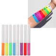 thumbnail image 4 of Delineador De Ojos Líquido Fluorescente, Juego De Delineador De Ojos De Neón Brillante De Larga Duración, 8 Piezas Para Pintura Corporal Para Maquillador ANGGREK Eyeliner, 4 of 8