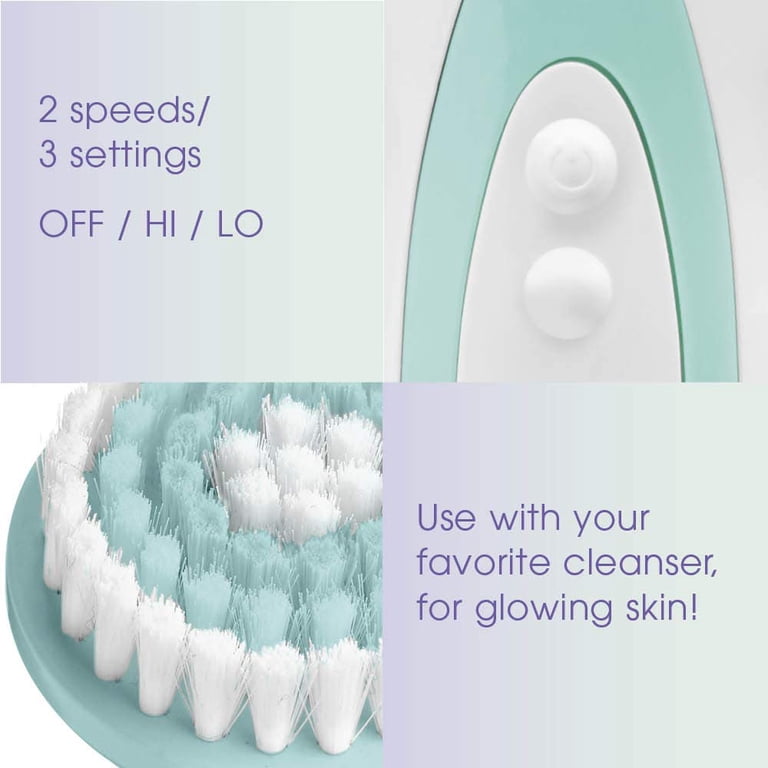 True Glow by Conair Battery Facial Cleansing Brush FCB6 photo 3