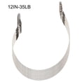 thumbnail image 4 of Mosiee Leader de Pêche au Fluorocarbone 20 Lb-80 Lb Leader Invisible en Fluorocarbone avec Torsades et Bouton-Pression Leader en Fluorocarbone Ligne 12 Pcs Pièces, 4 of 9