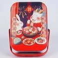 thumbnail image 2 of Packing Decorative Container Storage Small Metal Candy Container Cookie With Lids Storage Storage Bowls Chip Organizer Storage with Lids Food Pantry Storage Glass Containers with Lids for Food Flour, 2 of 4