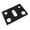 Black, variant on Yajisi Stove Top Cover Protector PTFE Reusable Washable Heat Resistant Gas Stove Liner Guard for Gas Range, 24.4 x 16.3 inches / 62 x 41.5 cm, Silver