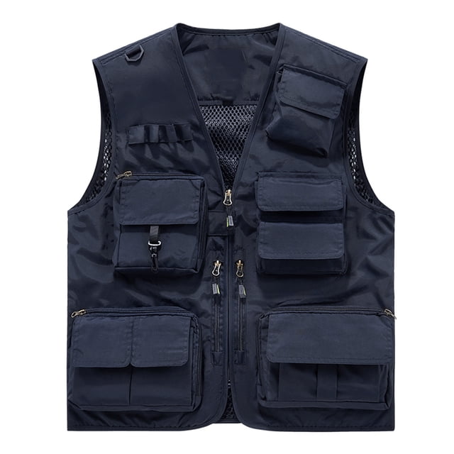 Gilet Utilitaire pour Femmes, Gilet Léger pour l'Extérieur, Gilet de Photographie Multi-Poches, Haut Matelassé Décontracté à Col en V, Pièce Confortable pour la Randonnée, Usage Quotidien