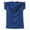 Blue, variant on ZRGHAOYLQ V Neck Button Up Shirts for Men Big and Tall Plus Size Men's Henley Shirts Short Sleeve Tops Tee Solid Color Tshirts Loose Casual Workout Shirt Tops