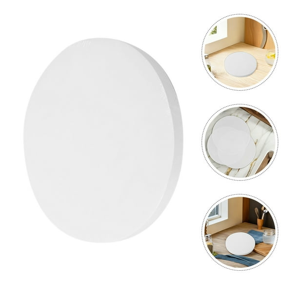 Masteelf 200PCS Round Air Fryer Parchment Paper Disposable Non-Stick Baking Sheets High-Temperature Resistant Oil-Absorbing Paper for Cooking