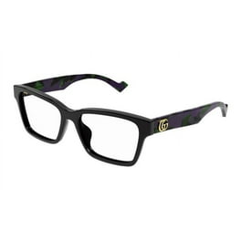 メガネ GUCCI Gucci - GG0209O - 002 havana havana transpa Gucci GG0209O 002 Eyeglasses Havana Brown Gold Frame 48 mm