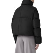 Canada Goose womens Garnet Cropped Puffer Coat, m