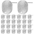 thumbnail image 1 of MOVTOTOP 30pcs Alloy Earring Stud Bases Diy Ear Stud Base Earring Making Materials, 1 of 5