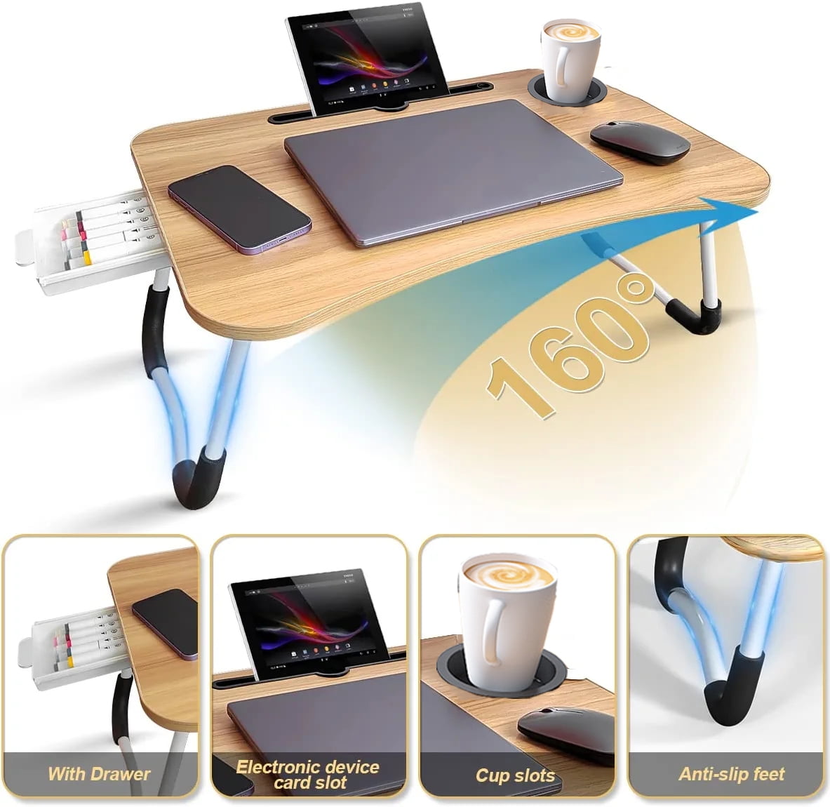 Lap desk with ipad slot deals
