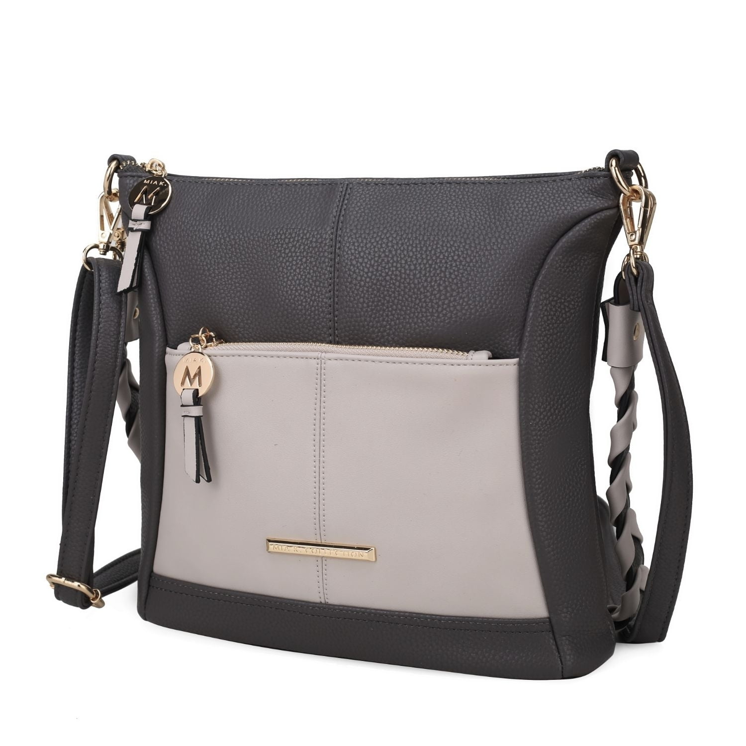 MKF Collection Nala Vegan Color-block Leather Women's Shoulder Handbag ...