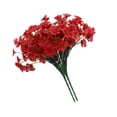thumbnail image 2 of Toystoory 2 piezas DIY realista 2x flores no tóxicas hechas a mano amantes amplia aplicación Decoración del hogar Rojo Rojo, 2 of 6