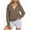 Khaki Hoodies for Women, variant on FNFHFY Zip Up Hoodies for Women Casual Crop Drawstring Hoodie Long Sleeve Solid Hooded Sweatshirts Athletic Workout Top with Thumb Hole