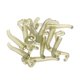 thumbnail image 5 of 12 piezas Pop UP Hook Sleeves D-rig Aligner Carp Fishing Hair Rig Terminal Aparejos Accesorios Abanopi Aparejo de pescar, 5 of 7