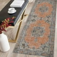 thumbnail image 5 of Orange Rug, Faded Rugs, Muted Rugs, Boho Rugs, Turkish Rug, Office Rug, Entry Rug, Wedding Rug, Corridor Rug, Runner Rug, Dining Room Rug, 2.6'x4' - 80x120 cm, 5 of 8