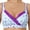 Purple, variant on Women Maternity Sleep Breastfeeding Bra Seamless Cotton Bras Crossover Soft and Stretchy Pregnancy Nursing Bra