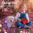 thumbnail image 4 of DAYBETTER 26ft Fairy String Lights, USB Firecracker String Lights with 200LEDs, 8 Lighting Modes, Multi-color Twinkle Lights for Wedding, Party, Christmas Decoration, 4 of 7
