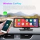 thumbnail image 5 of Speravity ABS Auto Dash Cam Metal a prueba de viento IP69 Impermeable Función de radio WiFi 9 pulgadas Triangular 1024x600 Control de voz Pantalla digital Cámaras de salpicadero de coche Speravity VI016957-00B, 5 of 6