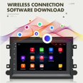 thumbnail image 4 of 7in Car Stereo, Touch Screen, GPS Navigation Wireless  Radio Multimedia Player with Power System, GPS Navigation and WiFi, Split Screen Design, Reversing Image, 4 of 7