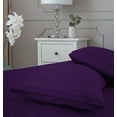 thumbnail image 2 of Greeny Green Luxury 1800 Bamboo Ultra Soft Sheet Set – Wrinkle Free, Deep Pocket, Machine Washable, Hypoallergenic, Fade Resistant Bedding Set - 4 Piece Set (Queen, Purple), 2 of 4