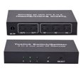 thumbnail image 3 of Moyic Divisor De Interruptor De Cable 3 En 2 Salidas SPDIF/TOSLINK Conmutador De Audio Óptico, 3 of 6
