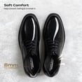 thumbnail image 5 of Bruno Marc Men's Dress Oxford Shoes Classic Uniform Lace Up Formal Non Slip Shoes 2.0, 5 of 6