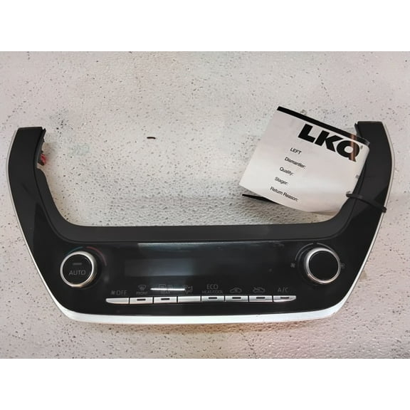 Pre-Owned 2020 Toyota Corolla AC/Heater Temperature Control Unit 55900-02D50 OEM - Verify Specific Vehicle Fitment In Description - (Good)