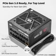 thumbnail image 4 of Fuente de alimentación Redragon PSU017 80+ Platinum 1000W ATX 3.0, 4 of 8