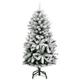 thumbnail image 5 of vidaXL Artificial Hinged Christmas Tree 150 LEDs & Ball Set 47.2", 5 of 12