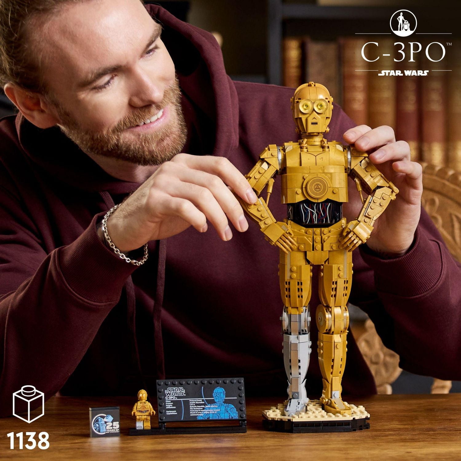 LEGO Star Wars C-3PO 75398 Ensemble de construction (1138 pièces)
