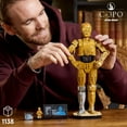 thumbnail image 4 of LEGO Star Wars C-3PO Buildable Droid Figure, Build and Display Model with C-3PO Minifigure, Star Wars Collectible for Home or Office Décor, Nostalgic Gift Idea for Adults, Fans or Collectors, 75398, 4 of 6