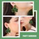 thumbnail image 4 of KALLORY 1Par Aretes Shamrock Con Para Fiesta Y Personal, 4 of 8